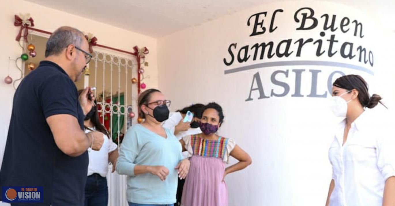 Sistema DIF Michoacán refrenda acciones para el desarrollo integral de Aguililla