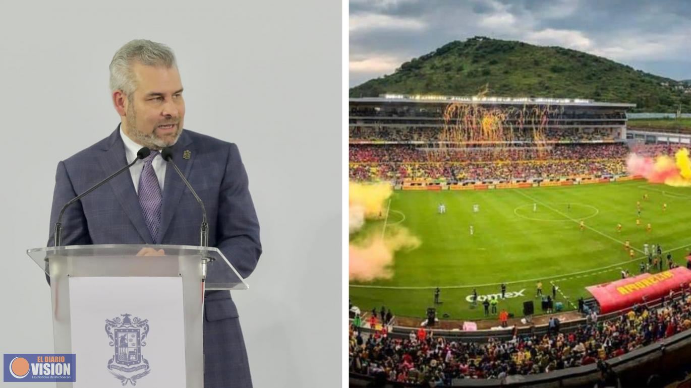 Michoacán tendrá equipo de primera división, adelanta Alfredo Ramírez 