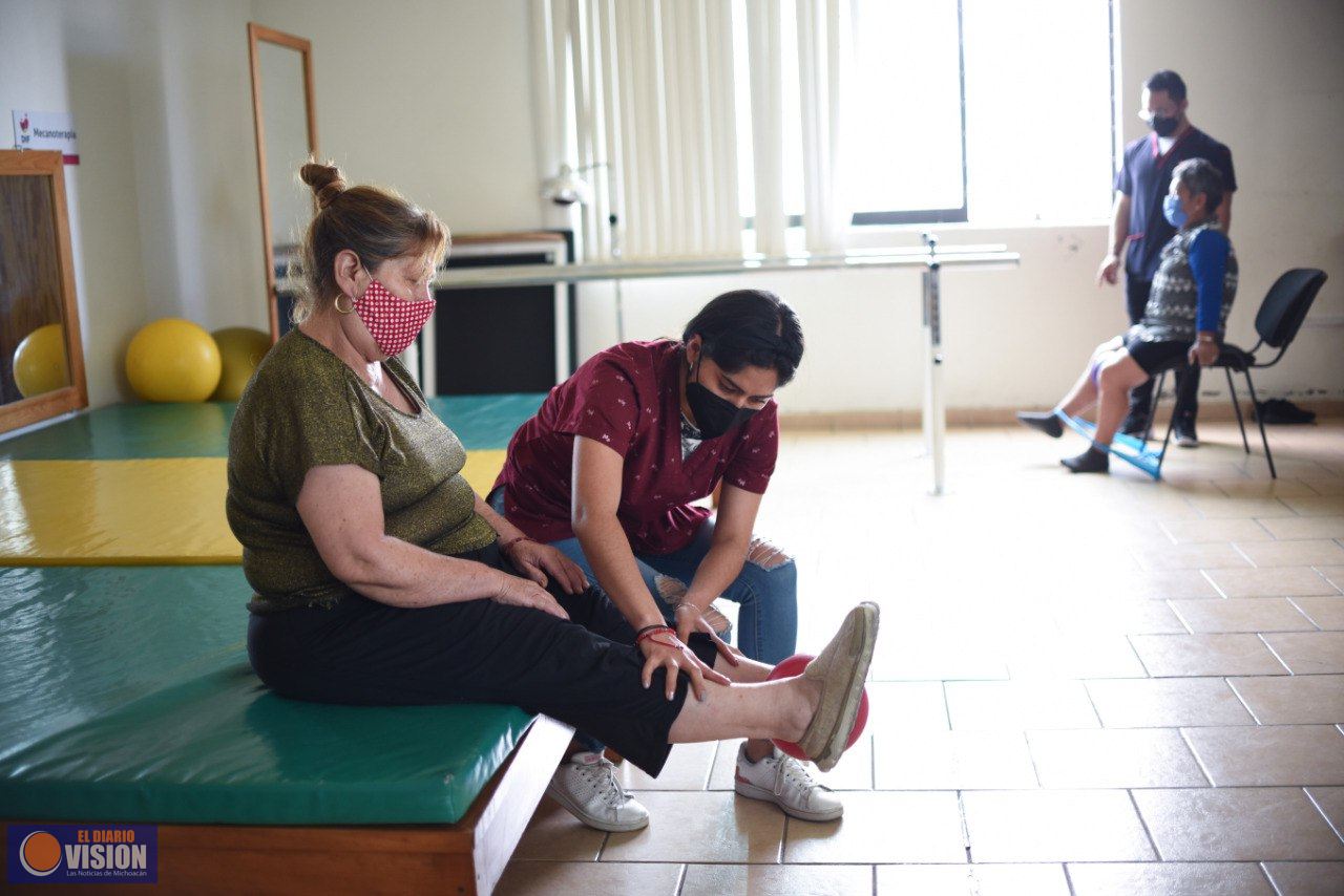 DIF Morelia ofrece rehabilitación física