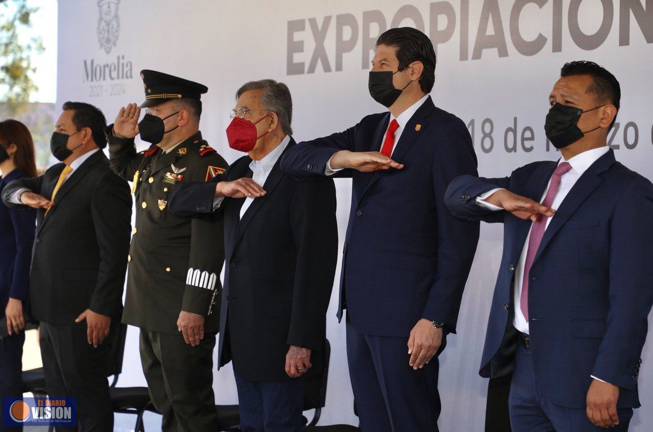 Participa Carlos Torres Piña en eventos conmemorativos por la Expropiación Petrolera