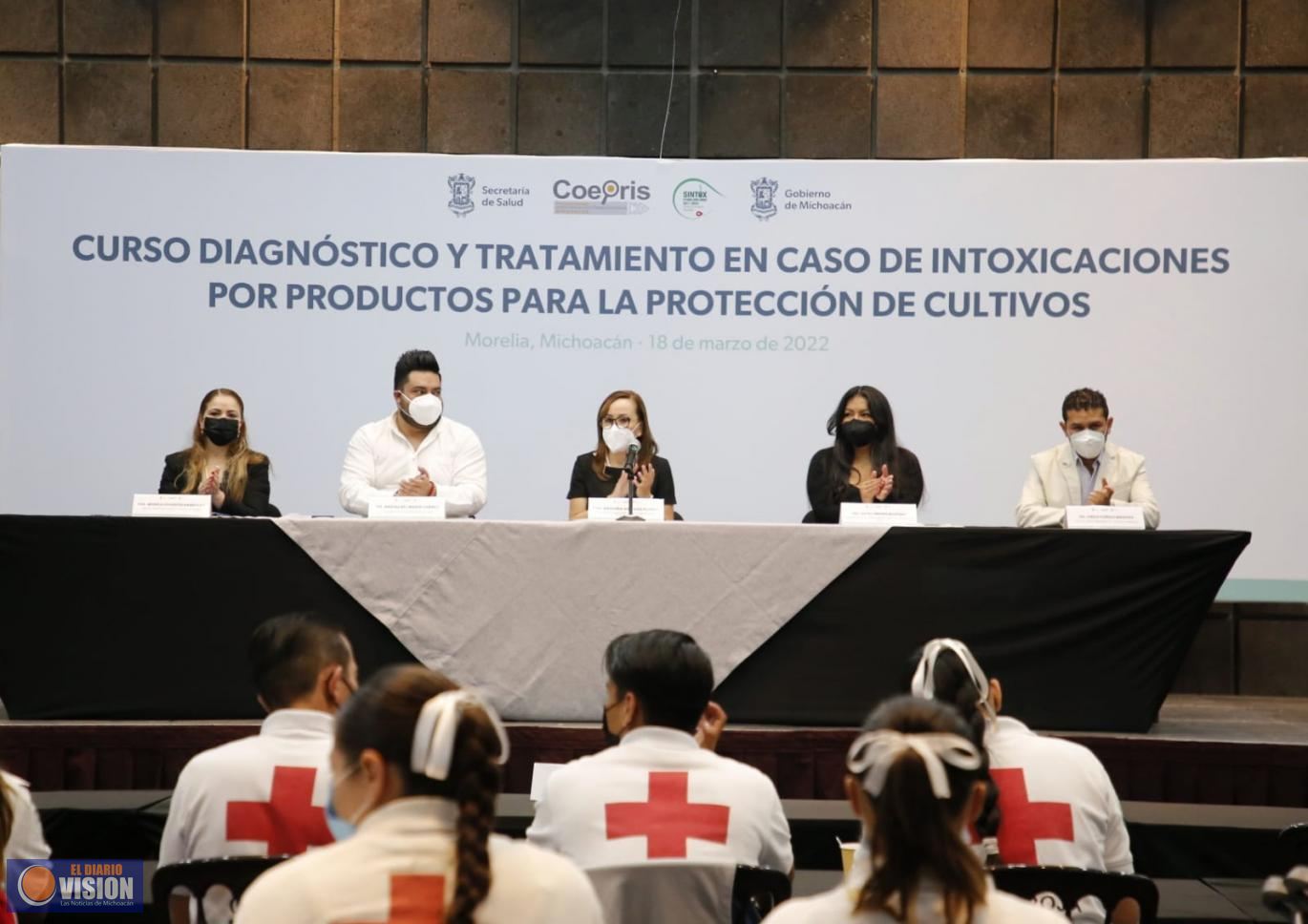 SSM capacita a médicos sobre intoxicaciones por uso de agroquímicos