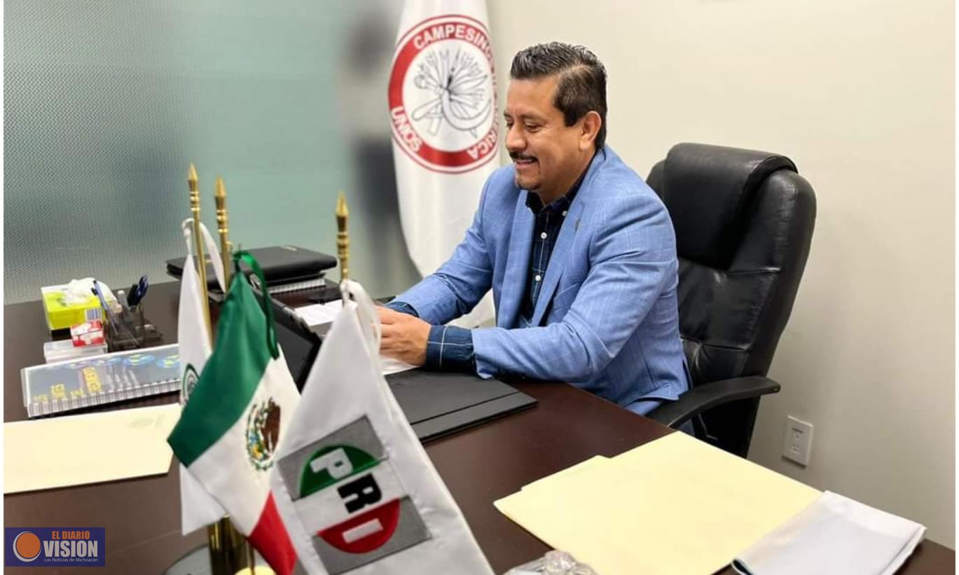 Roberto Carlos López, se reunió con productores de cebada del país 