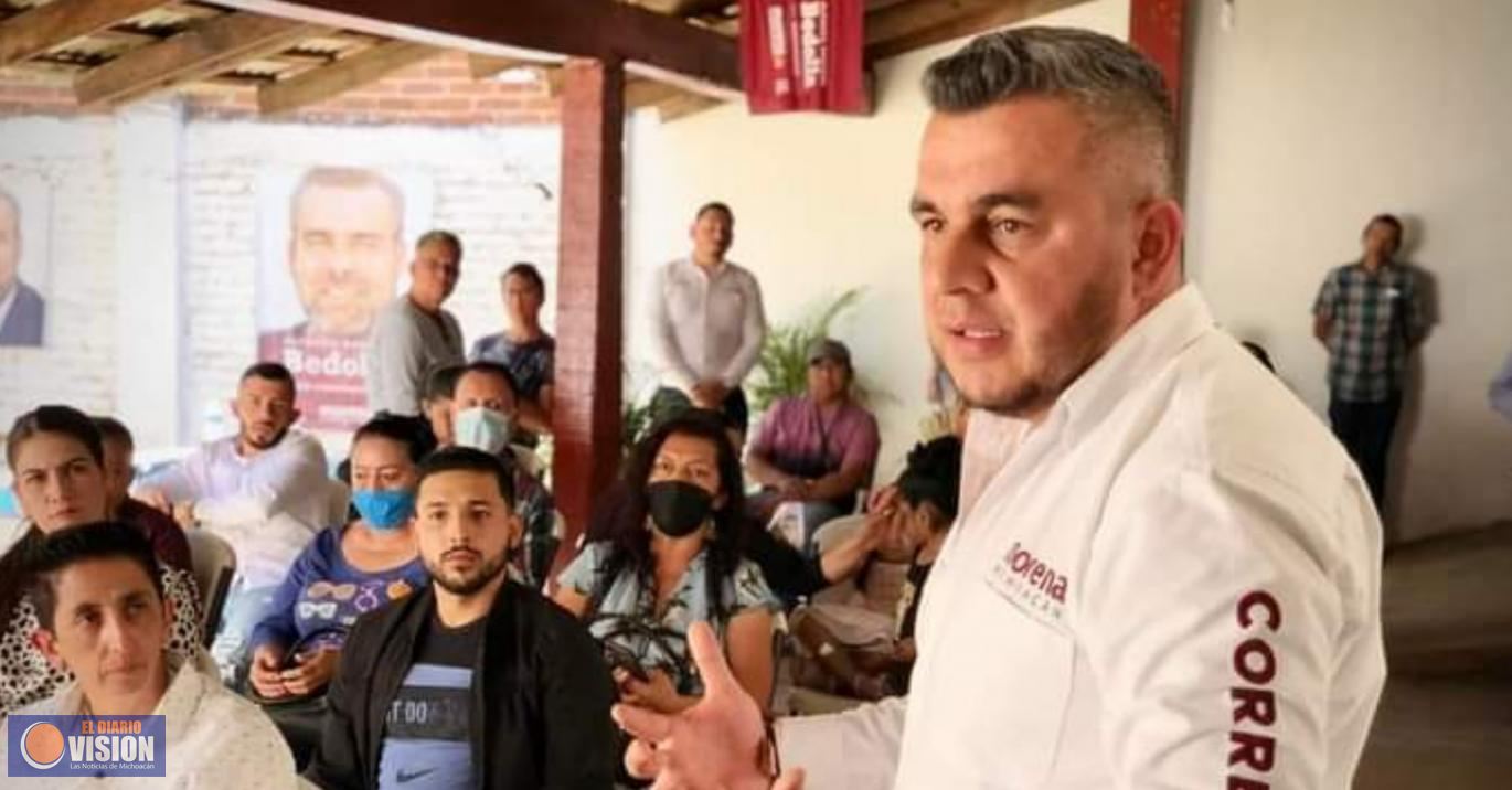Estrategia de seguridad, deber garantizar la paz, en Zinapécuaro: Alejandro Correa