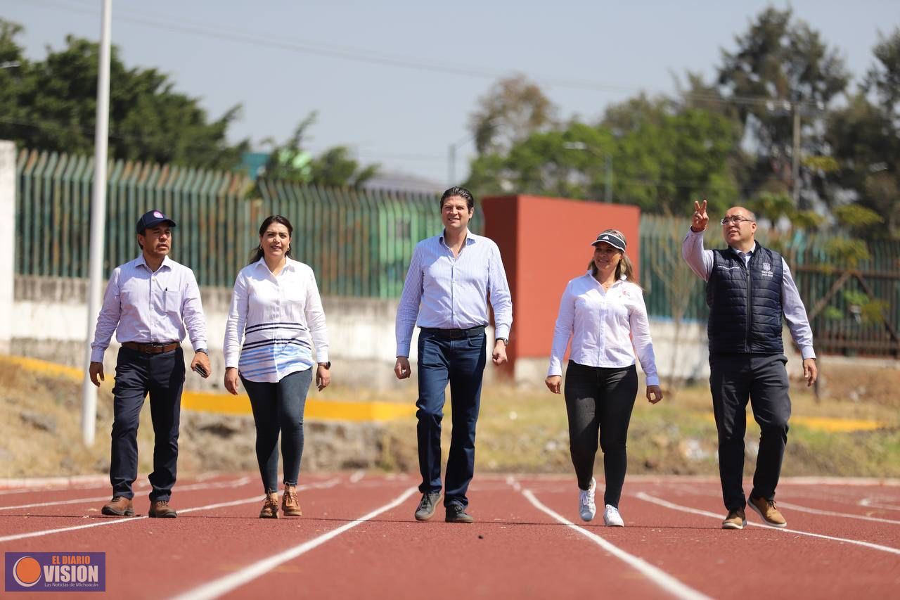 Anuncia Alfonso Martínez reapertura de la Unidad Deportiva Miguel Hidalgo