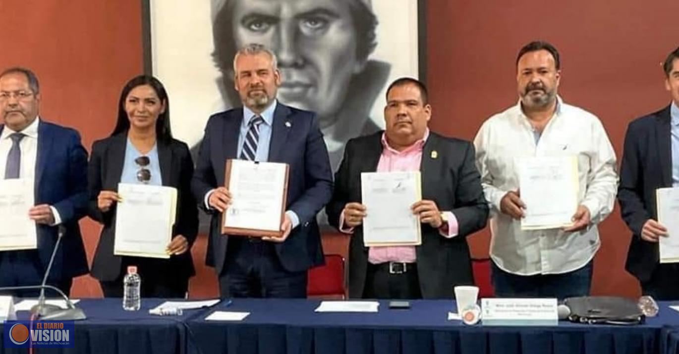 Fortalecimiento en seguridad la prioridad, destaca Araceli Saucedo al suscribir Fortapaz
