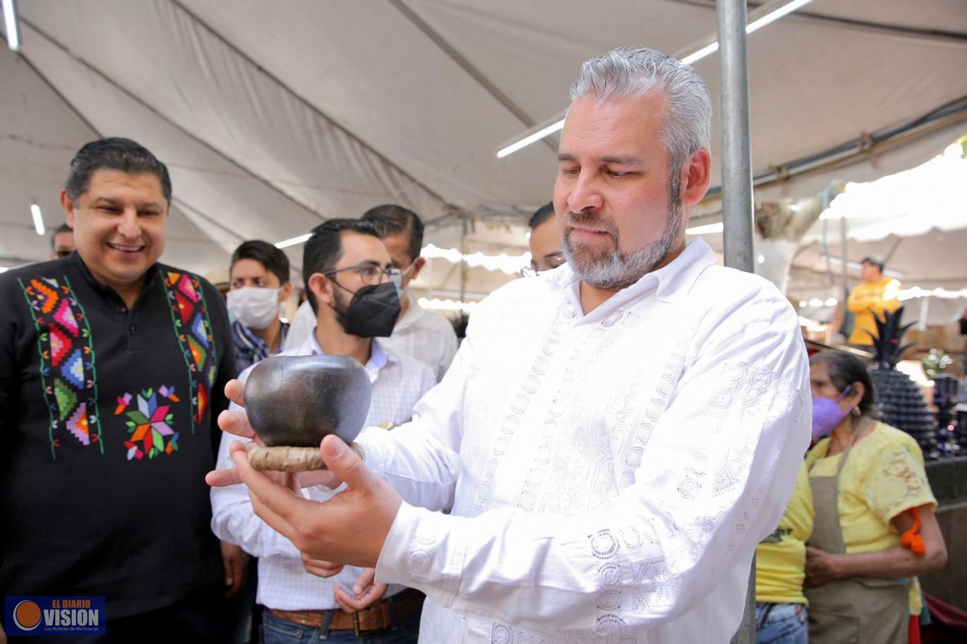 En la cultura y el arte están las bases para el desarrollo y pacificación de Michoacán: Bedolla