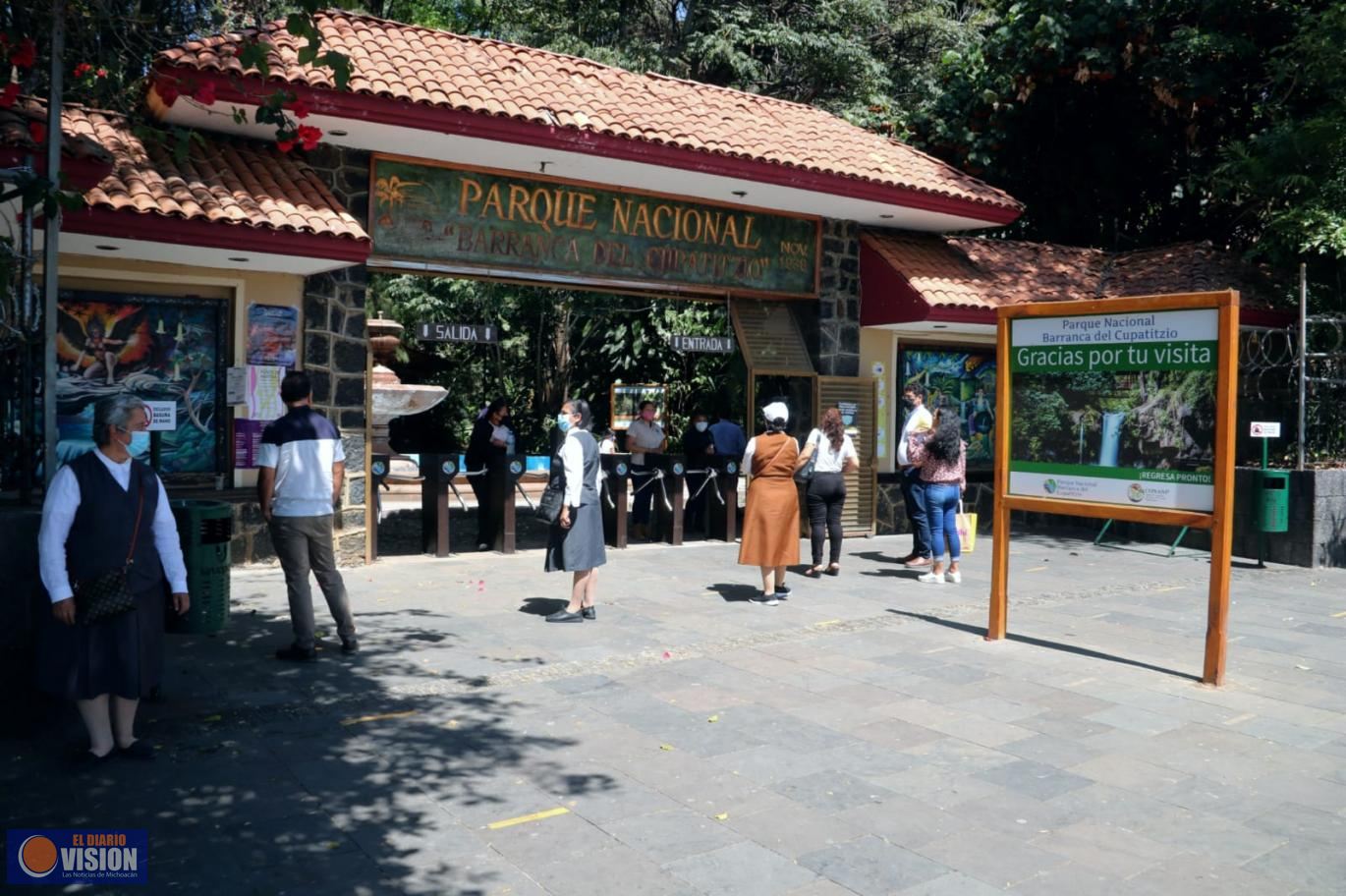 Parque Nacional espera más de 20 mil  turistas durante temporada vacacional