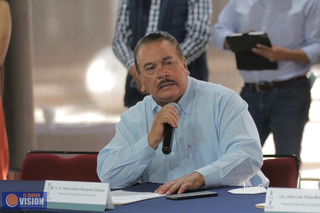 Agradecen alcaldes apoyo del Fortapaz para reforzar acciones de seguridad en municipios