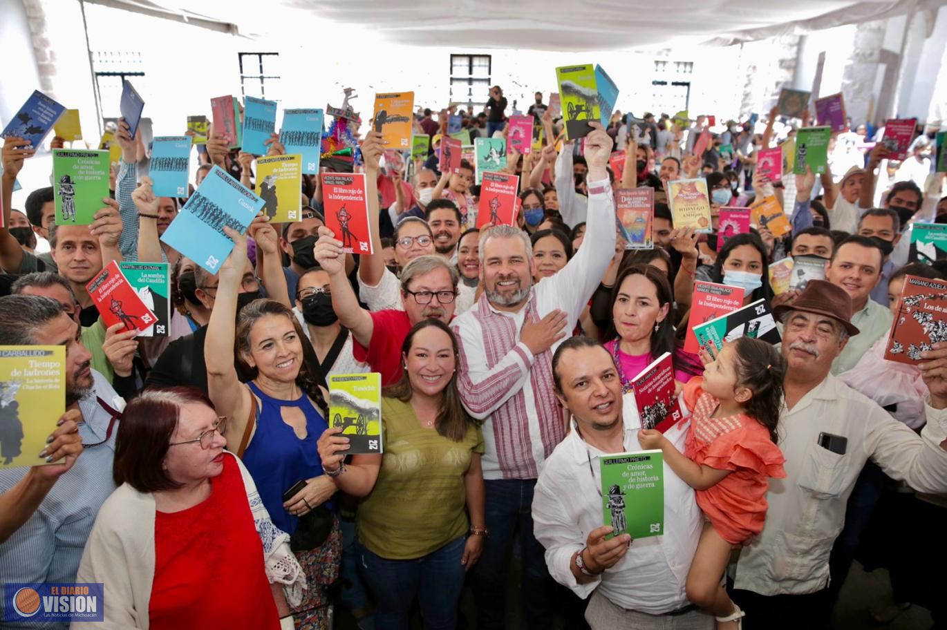 Convoca Bedolla a la rebelión de las conciencias a través de la lectura