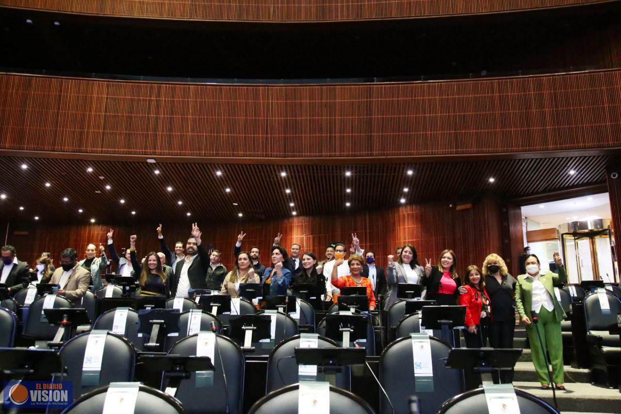 MC, primer bancada en llegar al pleno del Congreso de la Unión