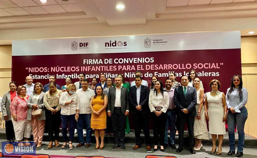 Hijos de trabajadores de huertas de aguacate, recibirán apoyo con estancias infantíles 