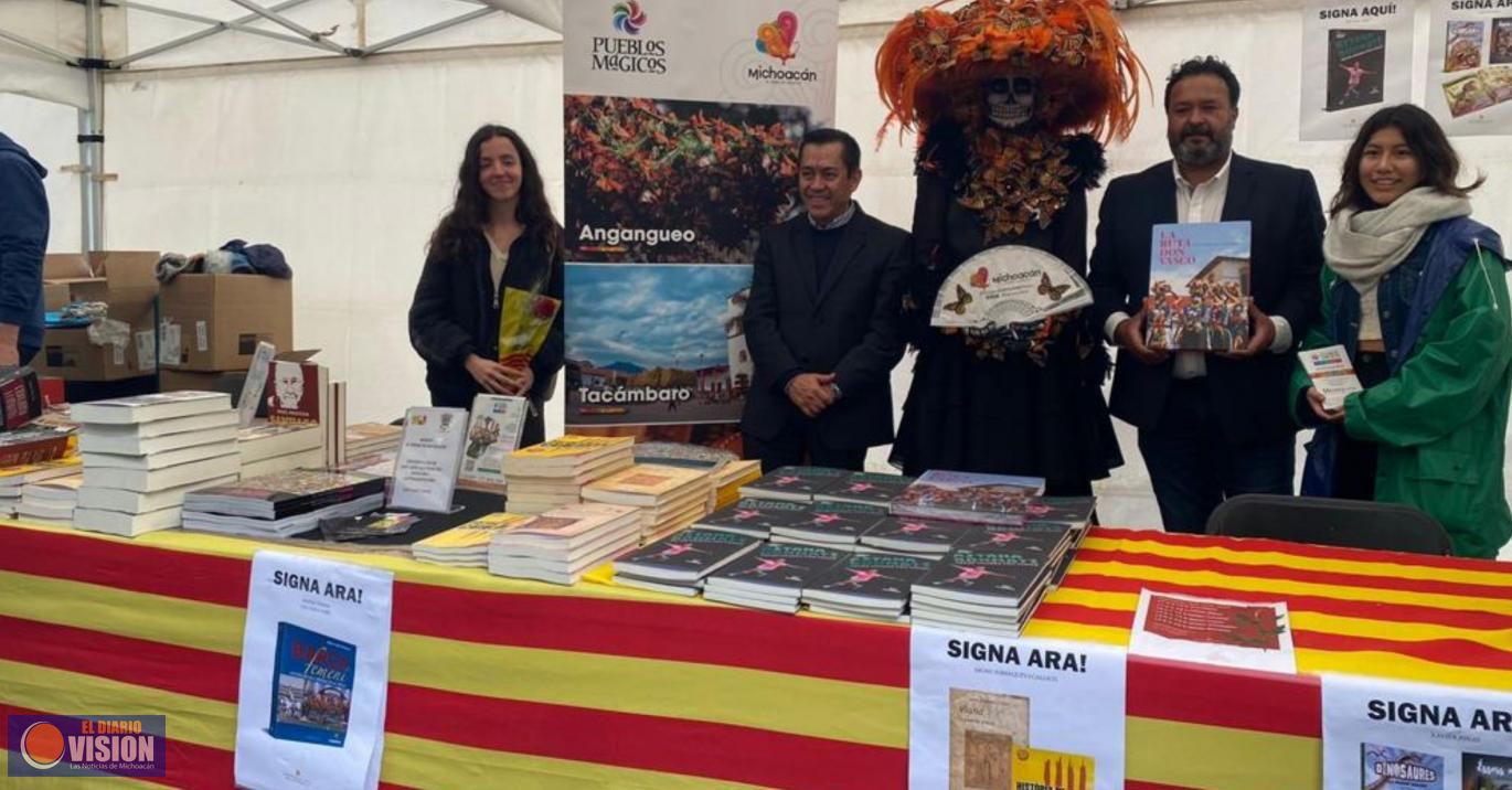 Michoacán salió a la calle en Barcelona