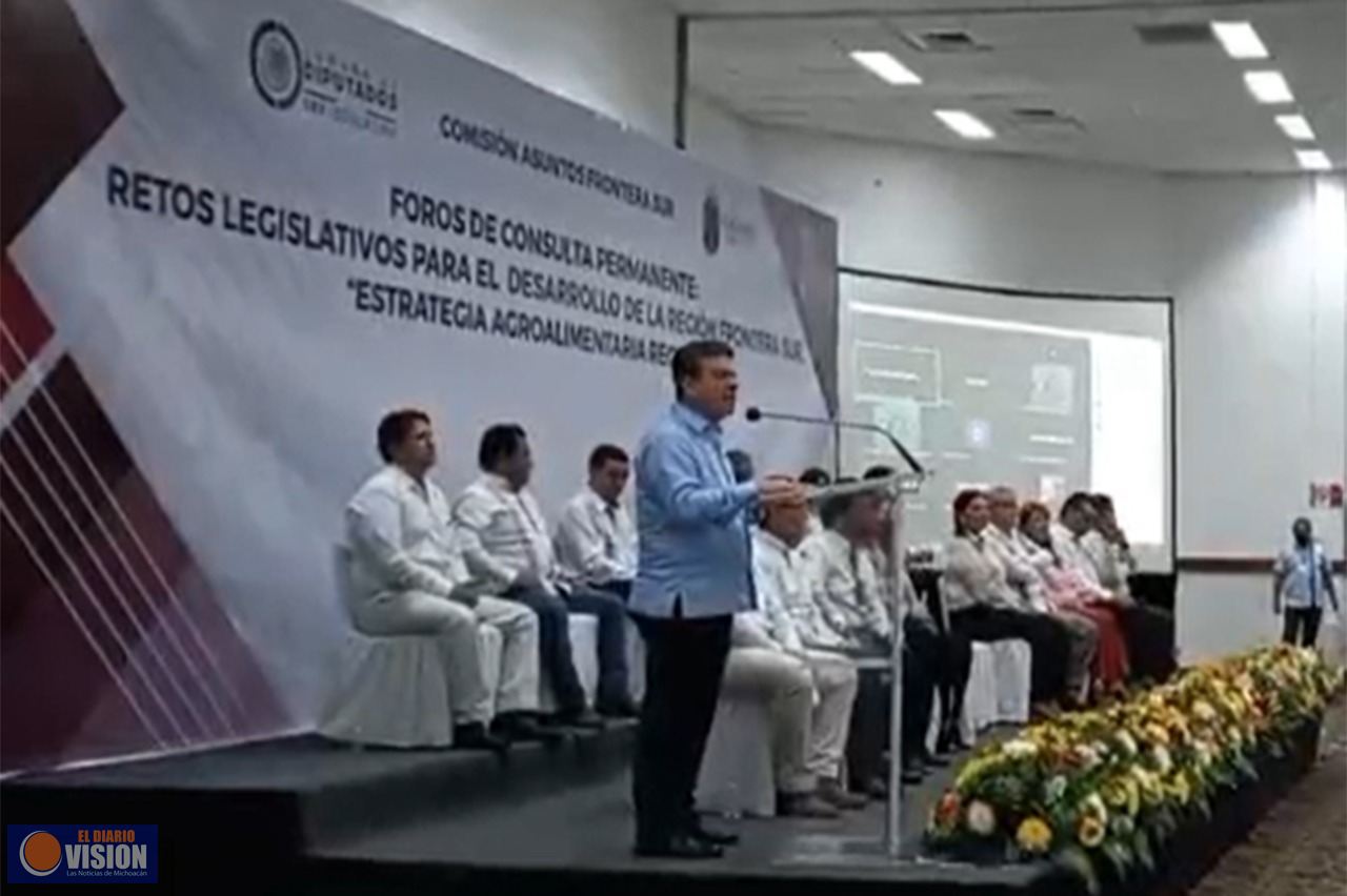 Realizan el foro de consulta permanente: retos legislativos de la región Frontera Sur