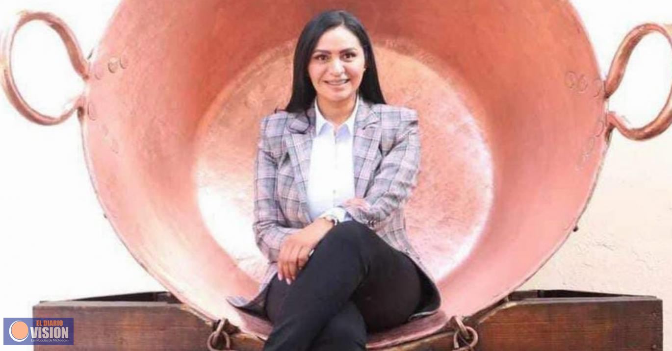 Santa Clara del Cobre, protagonista en España: Araceli Saucedo
