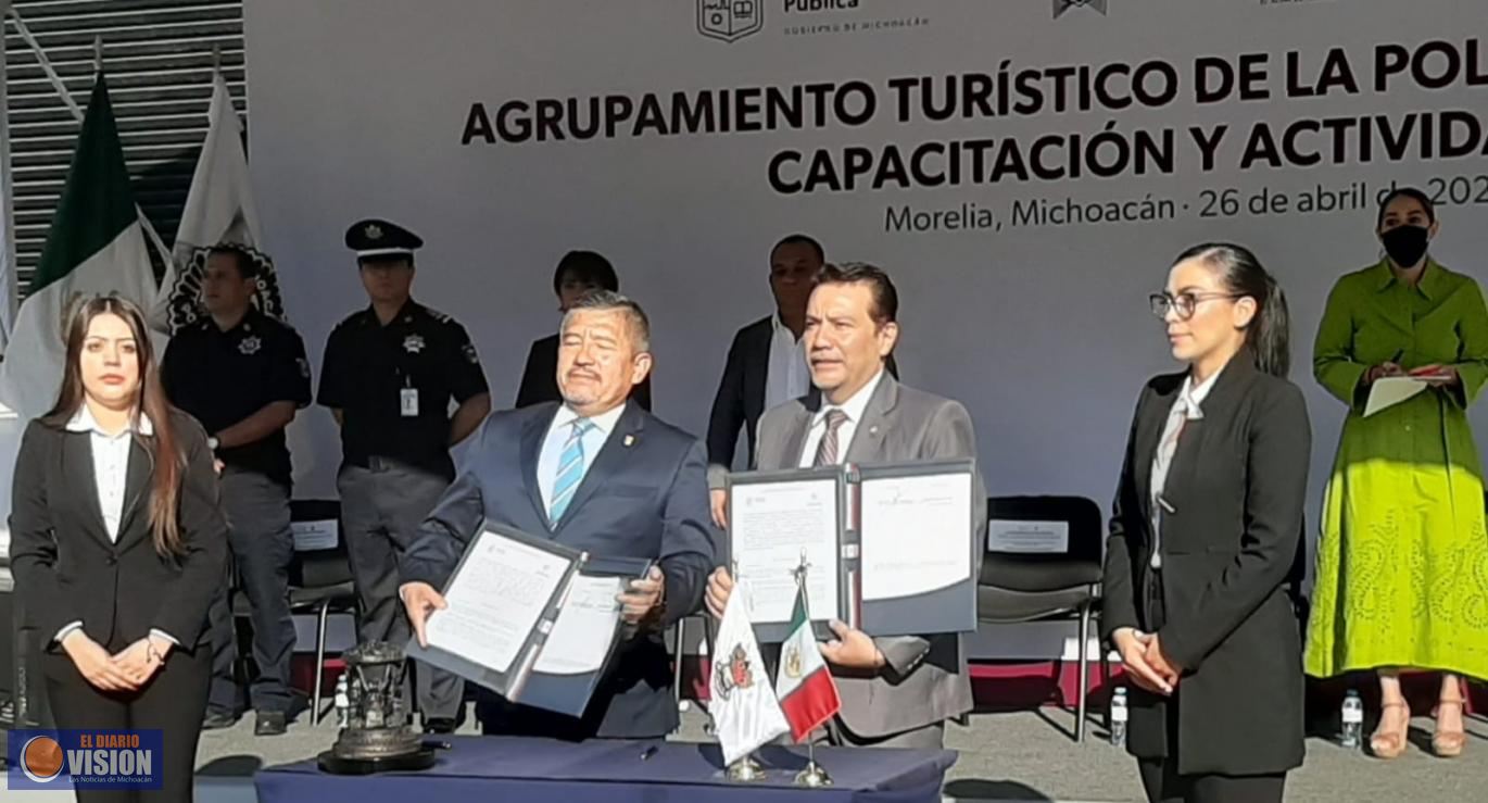 Se fortalece Michoacán como Destino, con la activación de la Unidad de Policía Turística