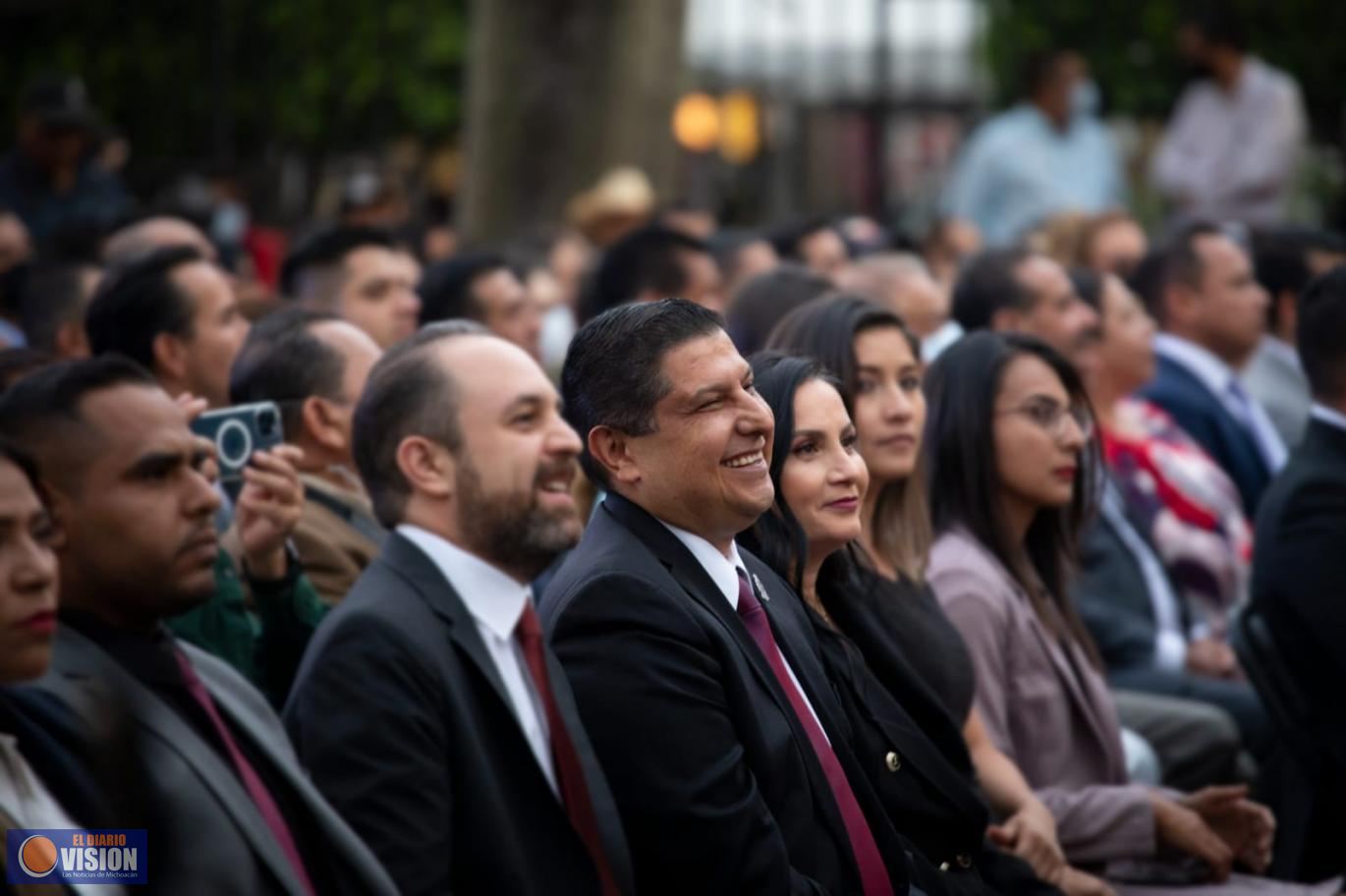 Nacho Campos presentó PMD 2021-2024 para la transformación al bien 