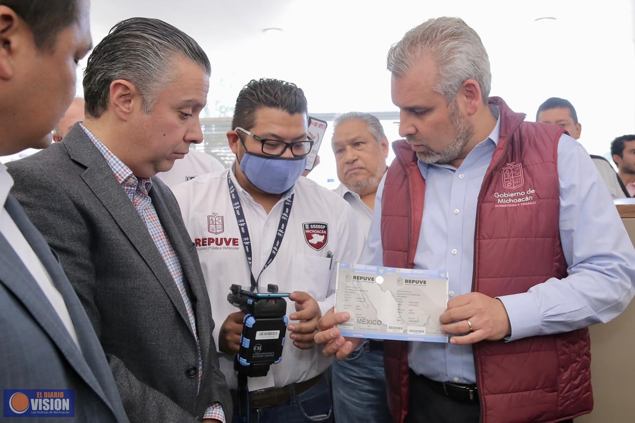 Arranca Bedolla regularización de vehículos de procedencia extranjera en Michoacán