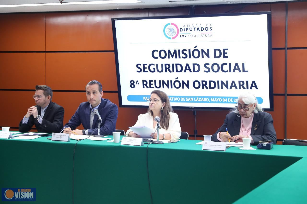 La Comisión de Seguridad Social aprobó dictámenes en materia de trámites digitales y ascendencia