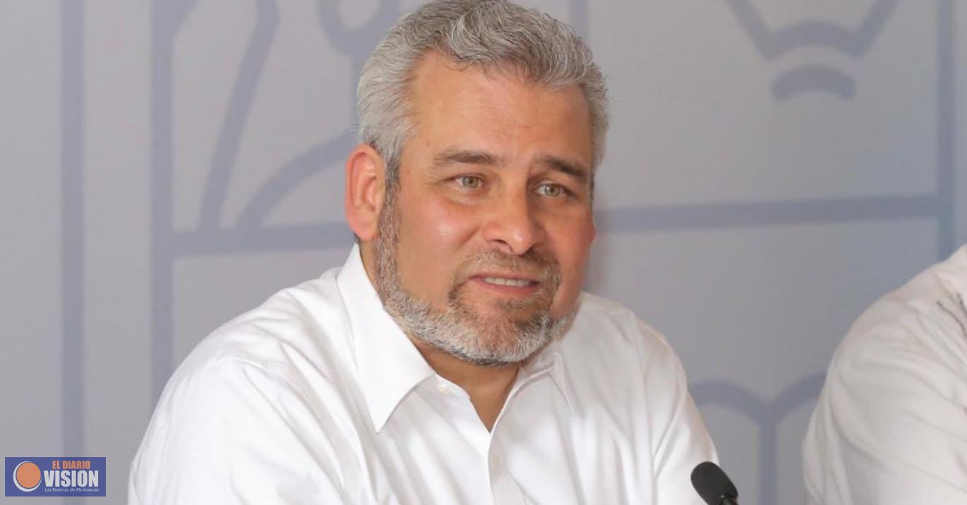 Presenta Bedolla, reforma para modificar la ley que regula uso obligatorio de cubrebocas