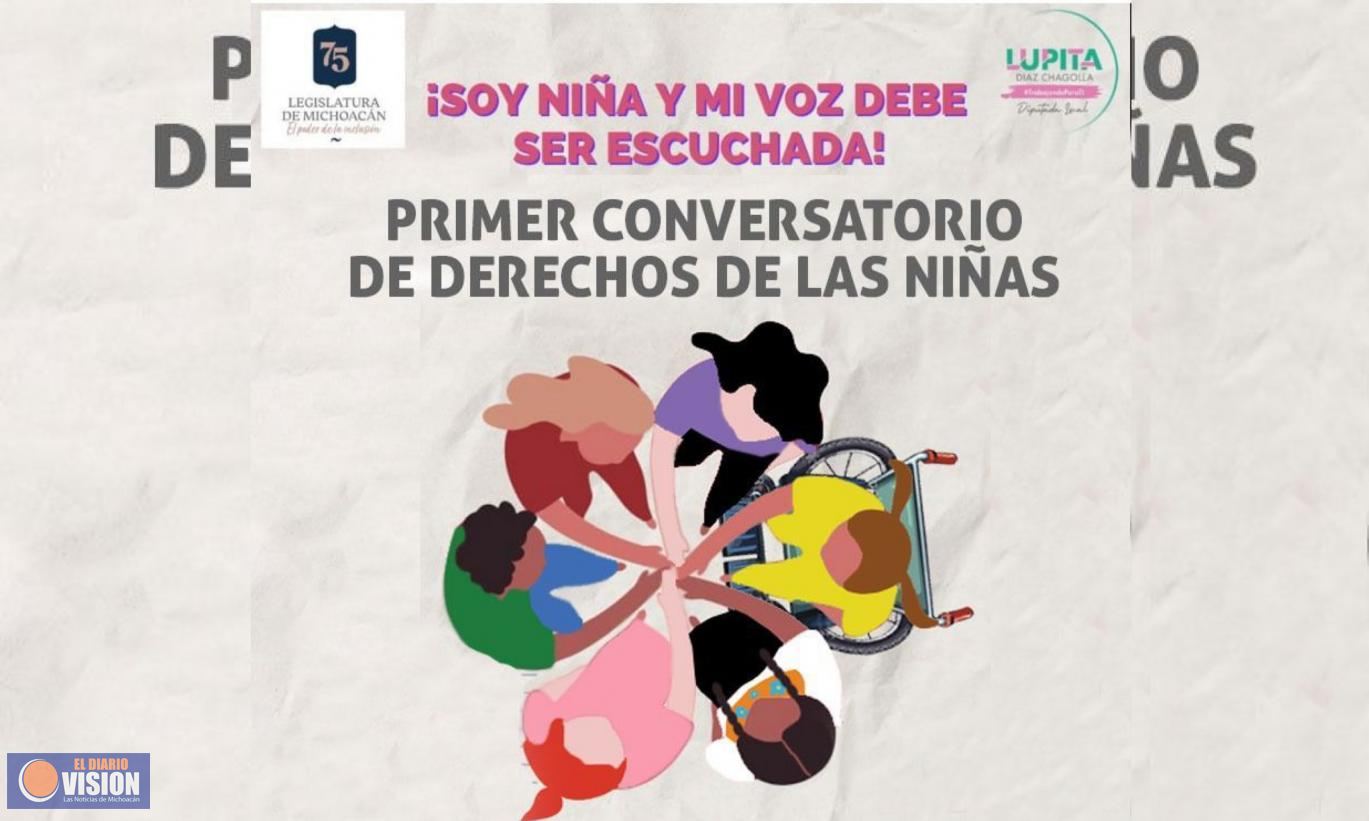 Lupita Díaz invita a participar en el Primer Conversatorio de Derechos de las Niñas