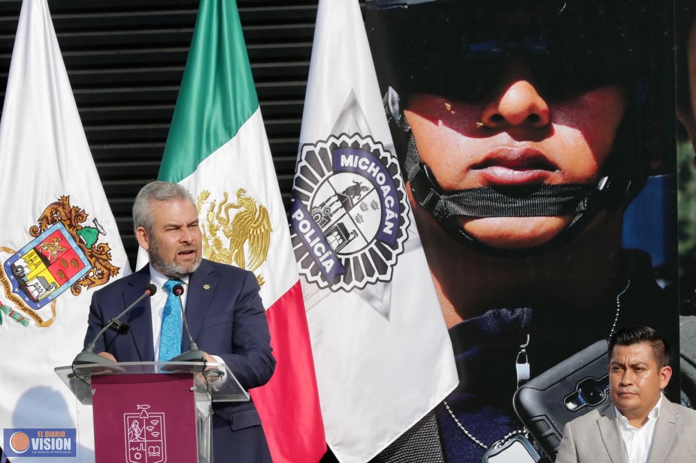 Combatir a grupos criminales y frenar la impunidad, clave para la paz en Michoacán: Bedolla