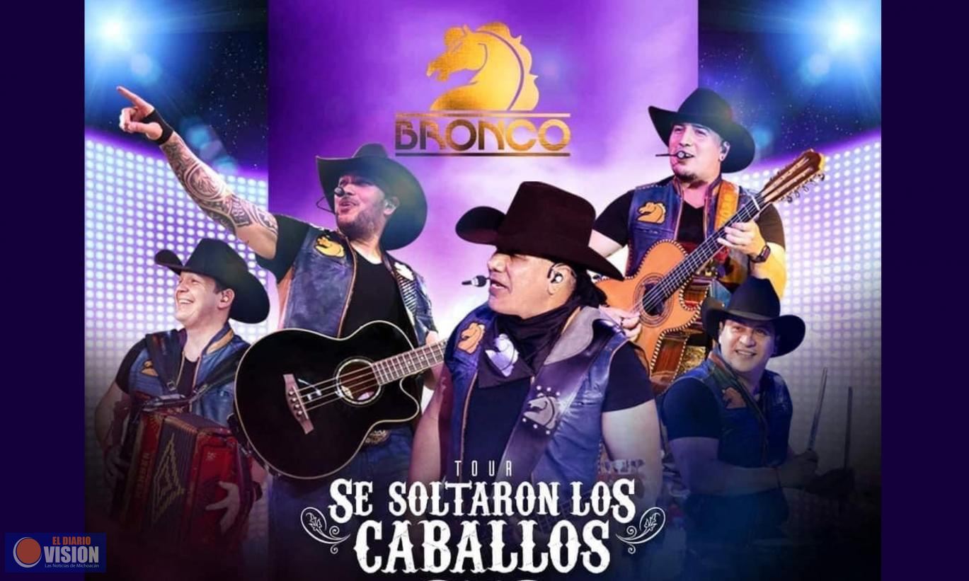 Bronco pondrá a bailar a Morelia en su Aniversario 481