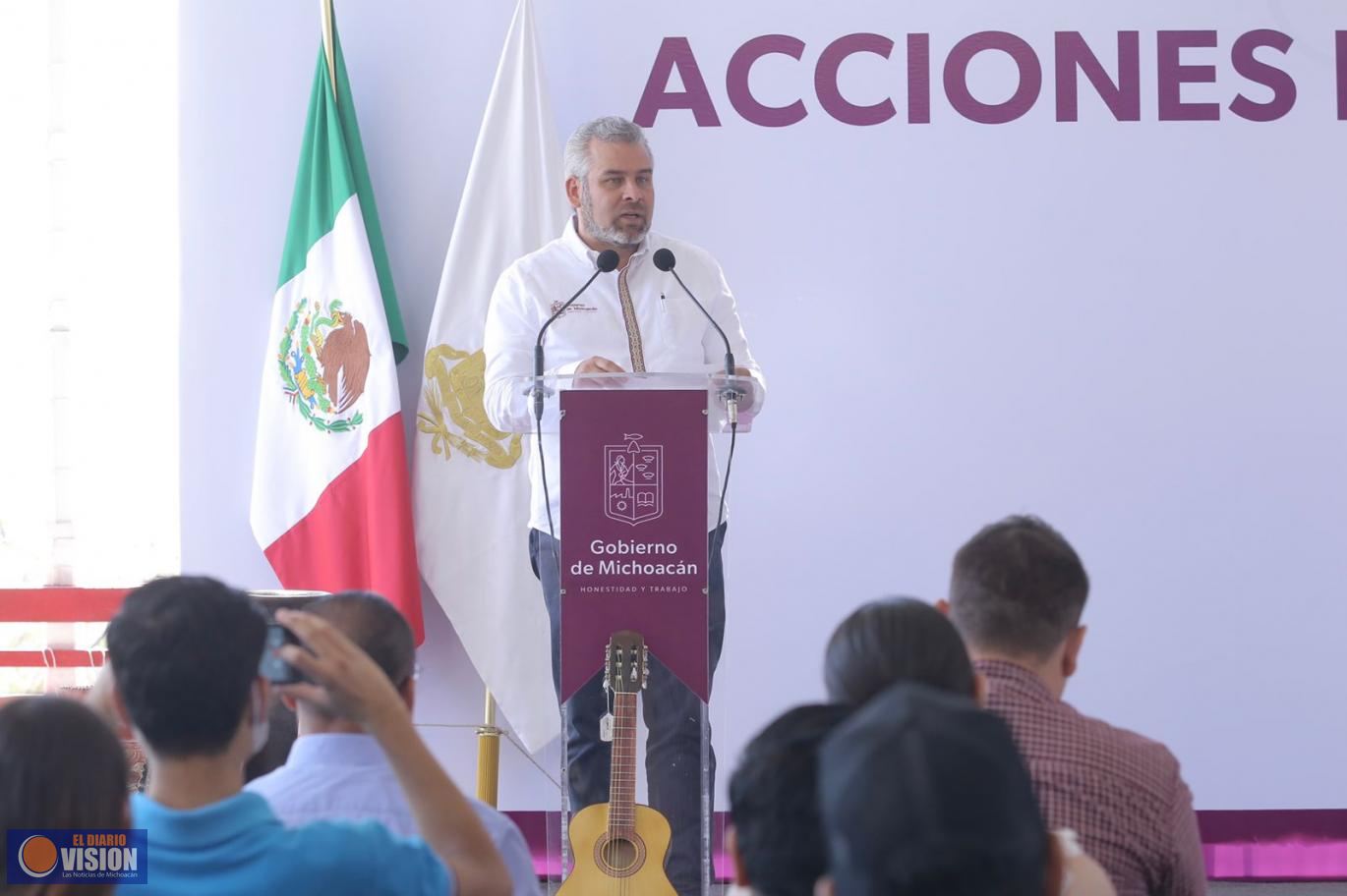 *Bedolla firma convenio para el desarrollo de zona conurbada en Sahuayo-Jiquilpan