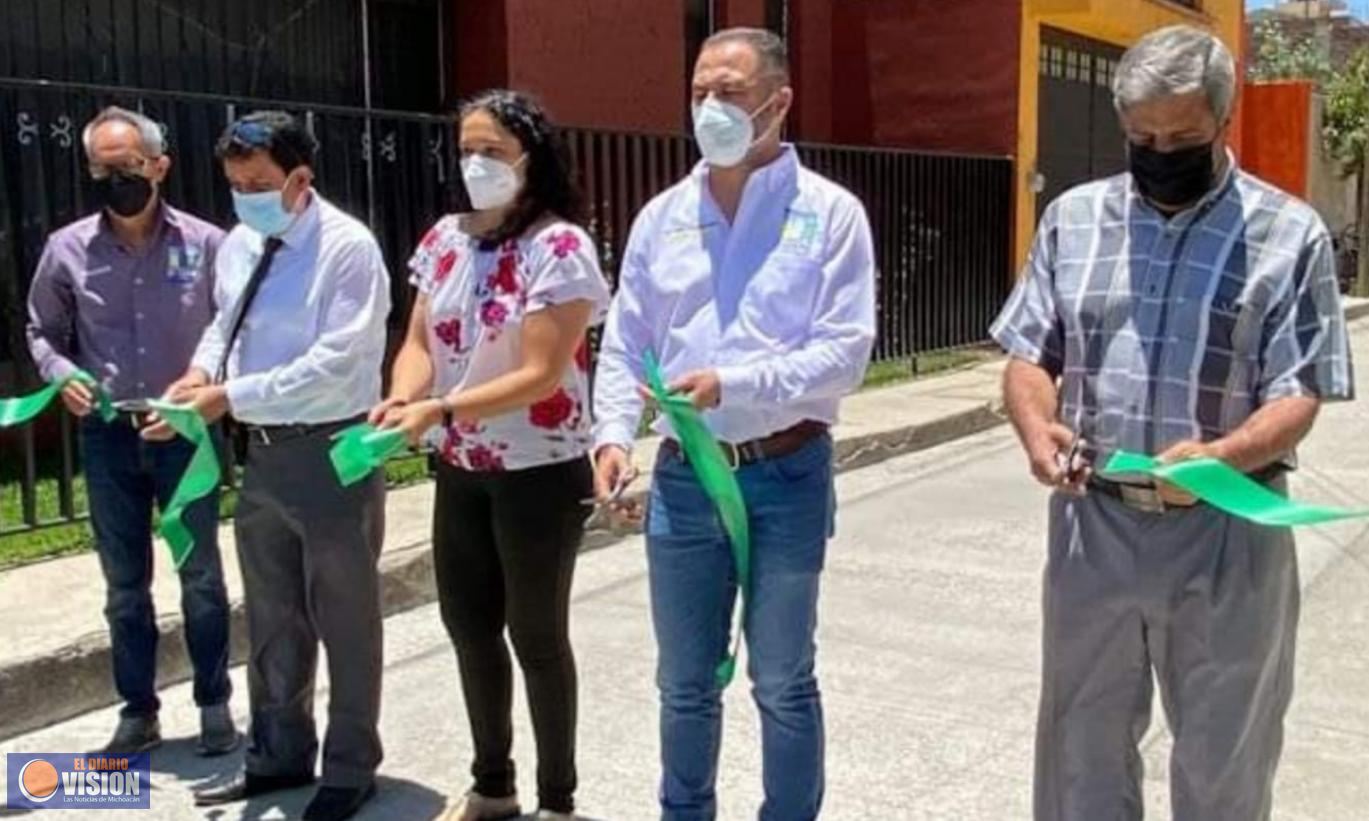 Con obra pública, Luis Felipe busca mejorar movilidad de las familias del municipio 