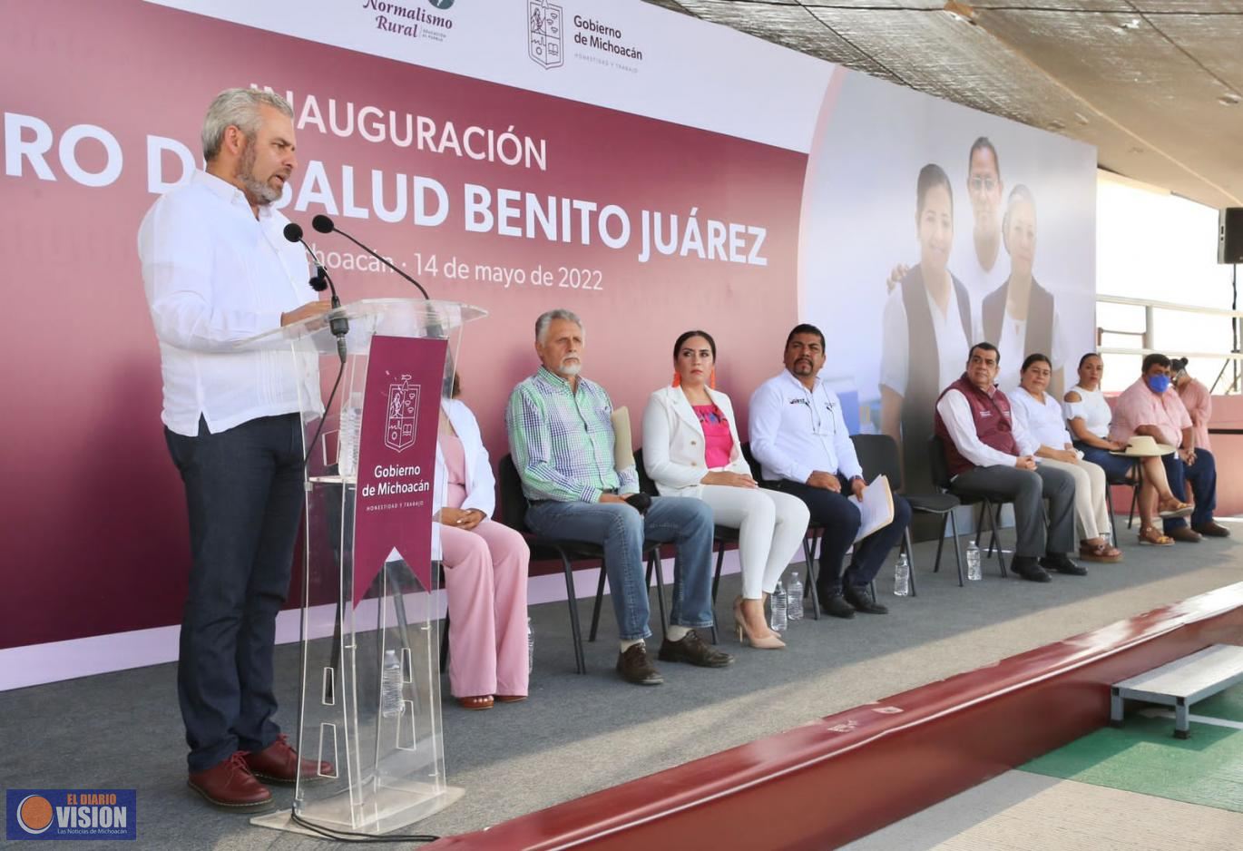 Inaugura Bedolla primer Centro de Salud en Benito Juárez