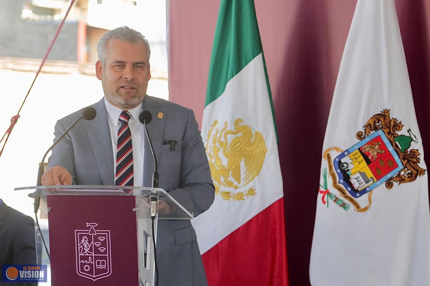 *Inaugura Bedolla Jornada Nacional de Salud; informa que se proyecta nuevo hospital en Morelia