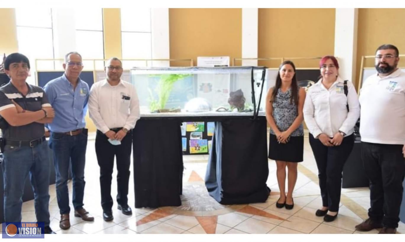 Gobierno de Zacapu, inaugura exposición "Arte y Ciencia de los Peces y Achoques”