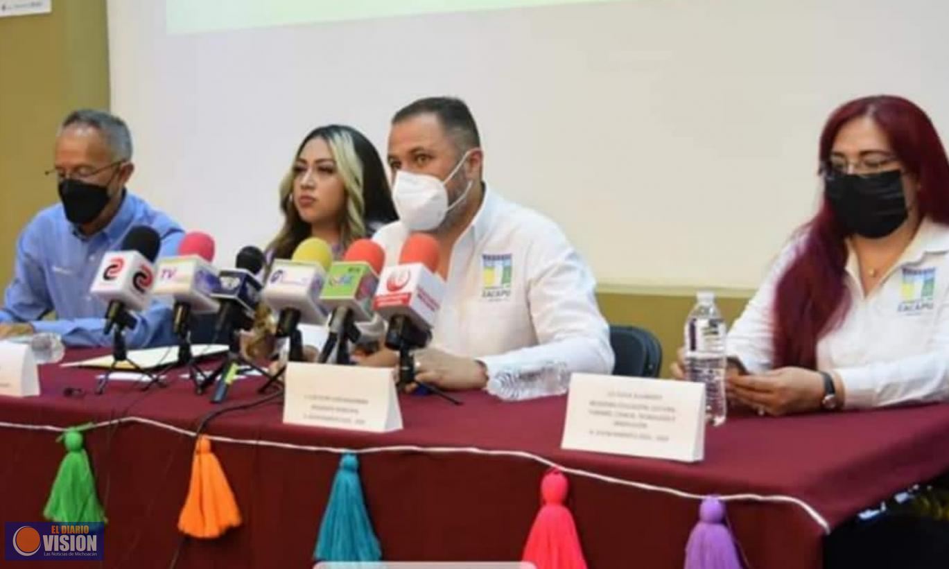 Invita Luis Felipe León Balbanera al Festival de la Nieve de Pasta Zacapu 2022