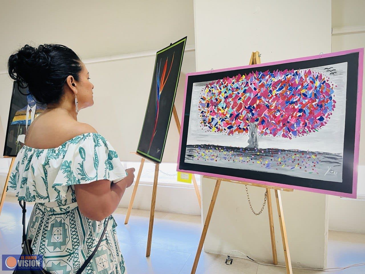 Abren exposición de pintura “Vida-Muerte-Vida” en el Colegio de Morelia