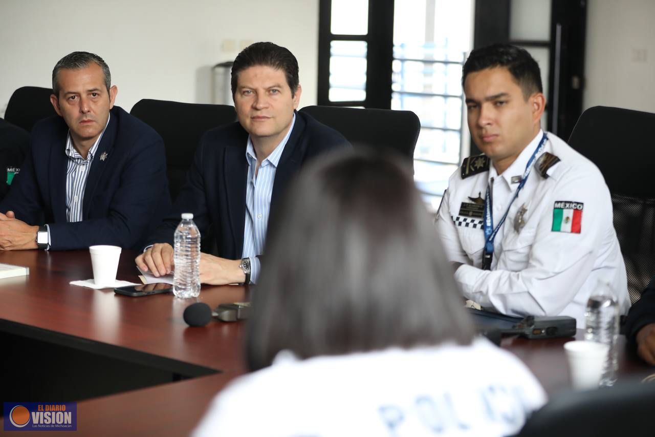 Gobierno de Morelia está comprometido con la seguridad: Alfonso Martínez