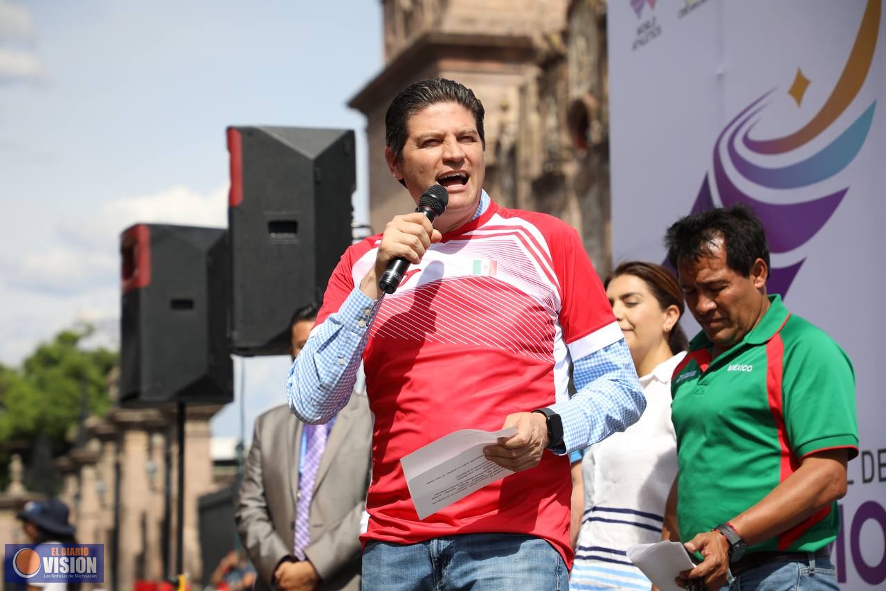 Inaugura Alfonso Martínez Campeonato Nacional Abierto de Atletismo 2022