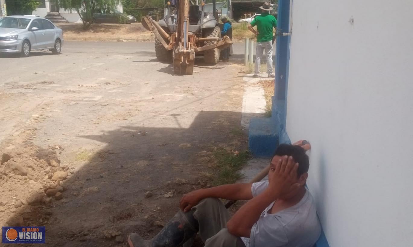 En el Fraccionamiento Valle Real de Tarímbaro, denuncian desabasto de agua 
