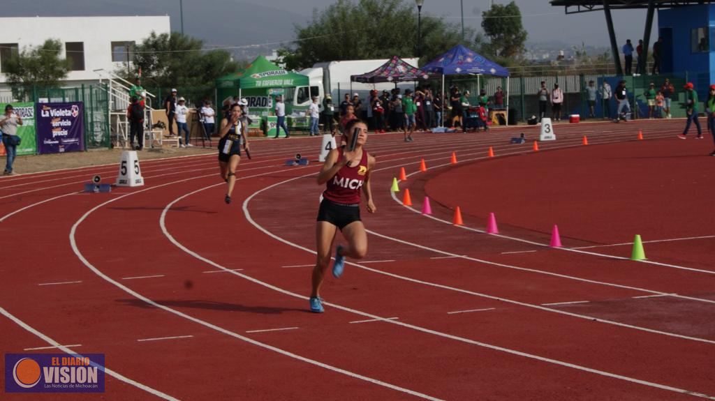 Consigue Michoacán plata en segundo día de Campeonato Nacional Abierto de Atletismo