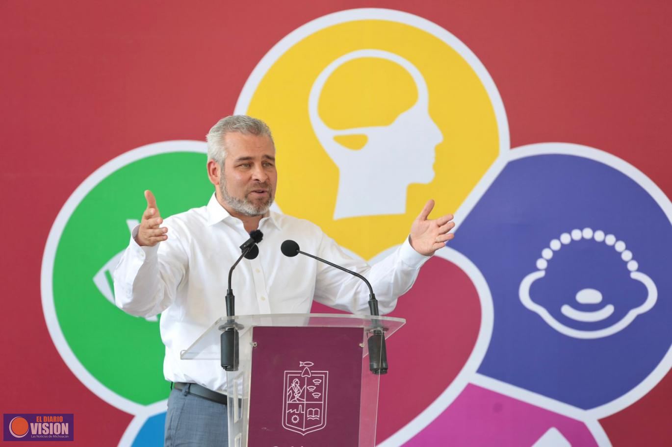 *Anuncia Bedolla primer Centro de Capacitación para el Trabajo de Personas con Discapacidad