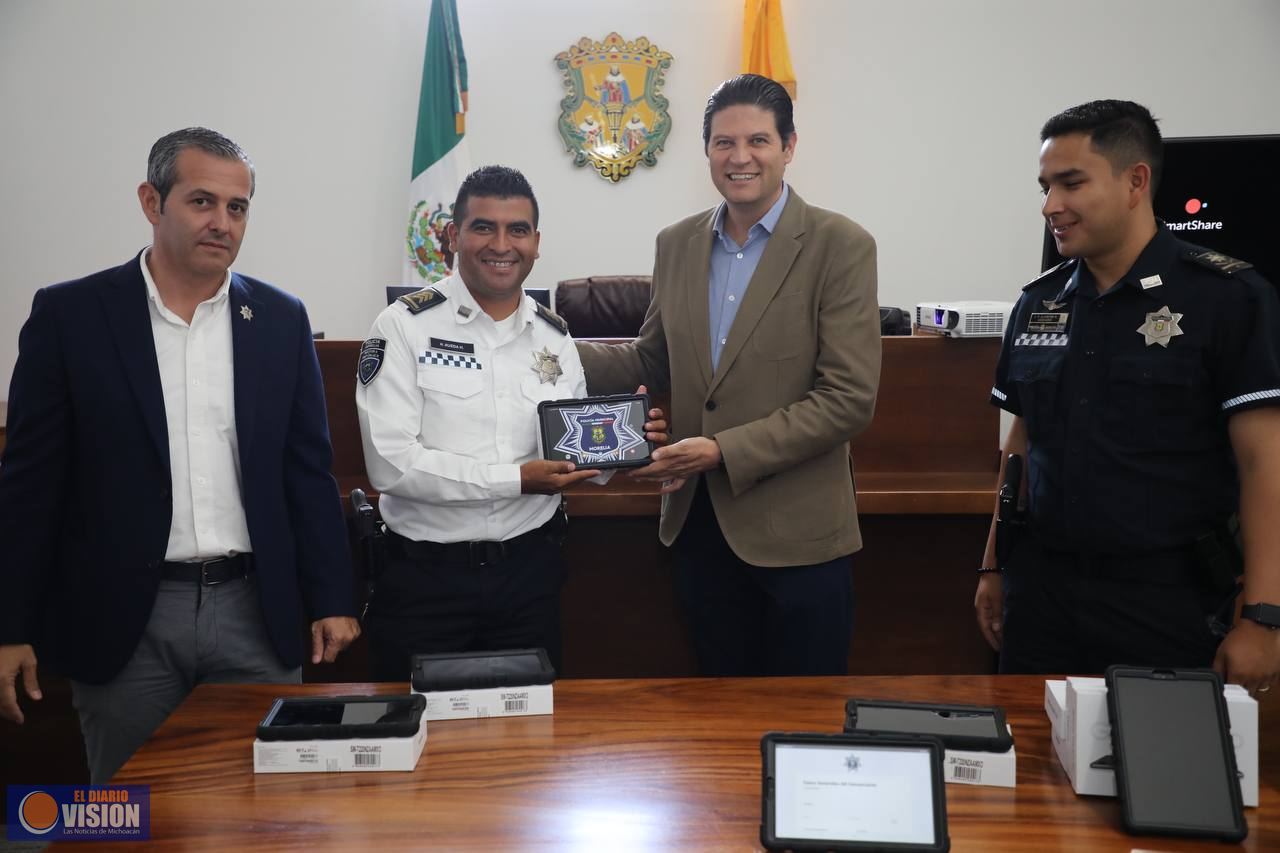 Comienza una etapa distinta en la Policía de Morelia: Alfonso Martínez