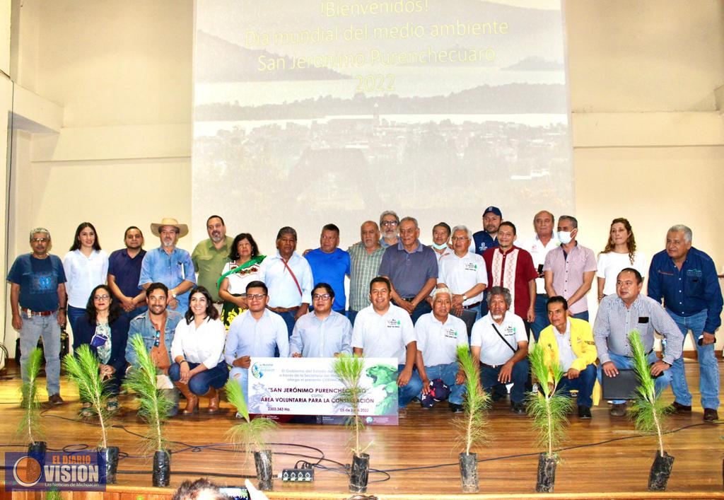 Respalda Gobierno de Michoacán a comunidades indígenas en preservacion de áreas naturales