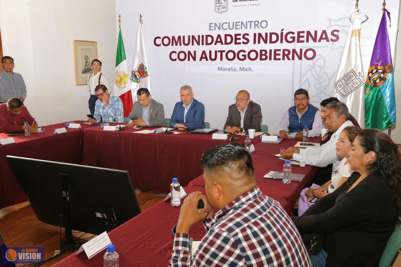 En julio, comunidades indígenas podrán capacitarse en presupuesto directo: Bedolla