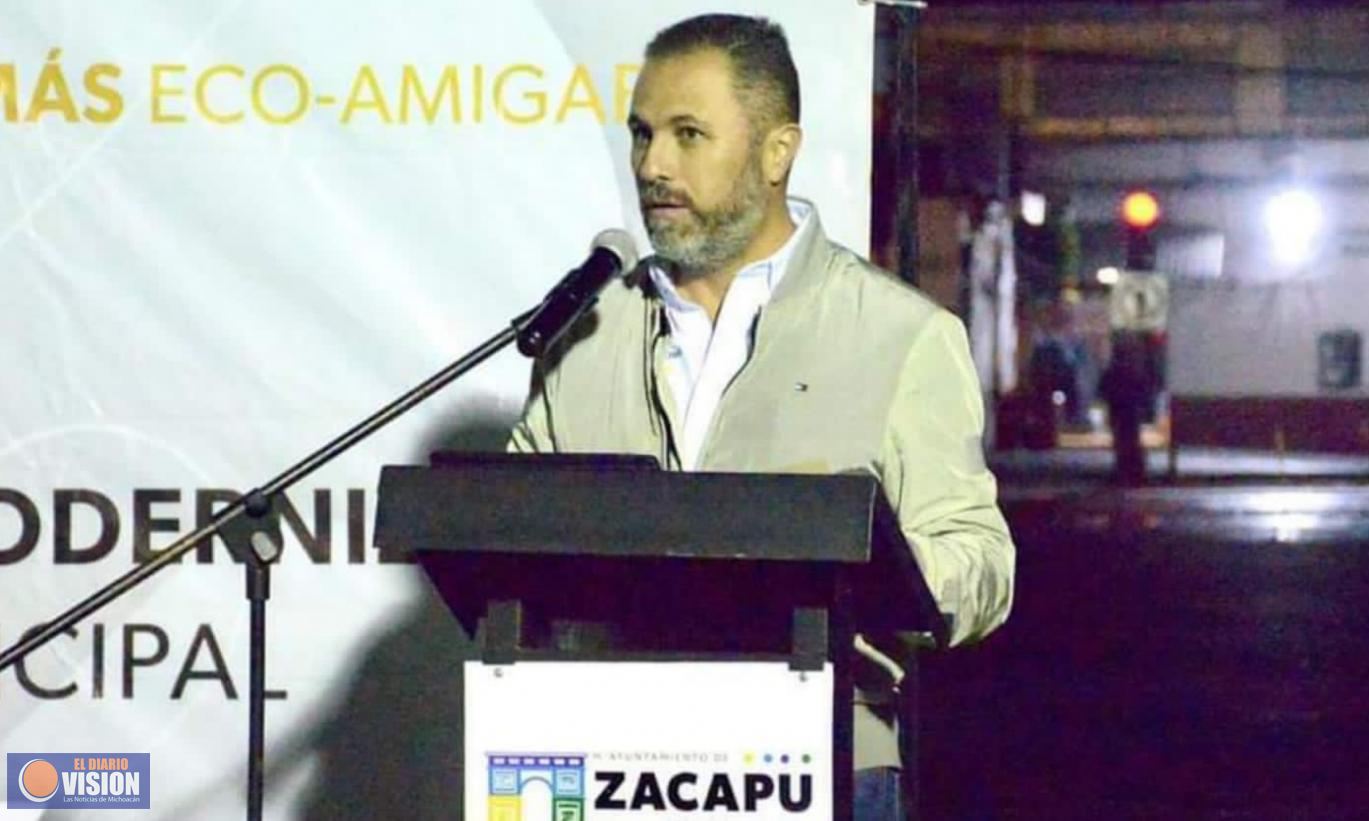 Arranca Luis Felipe programa para reemplazar luminarias en el municipio de Zacapu 