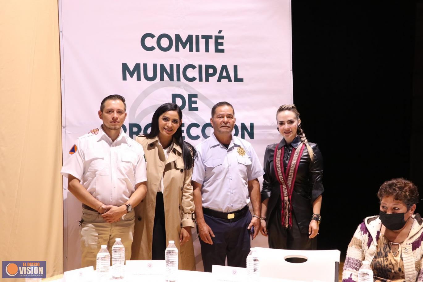 Se instala Comité Municipal de Protección Civil en Salvador Escalante
