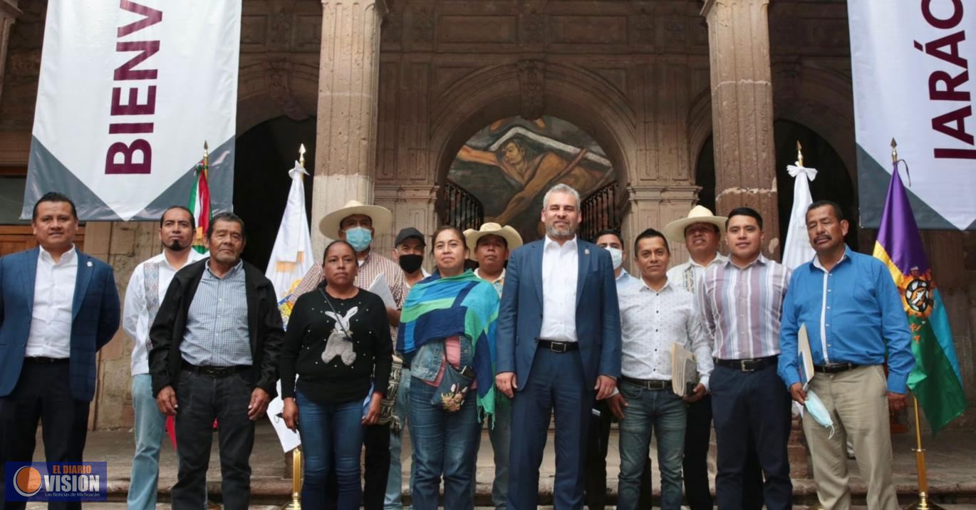 No habrá marcha atrás en la reivindicación de los derechos de pueblos indígenas: Bedolla