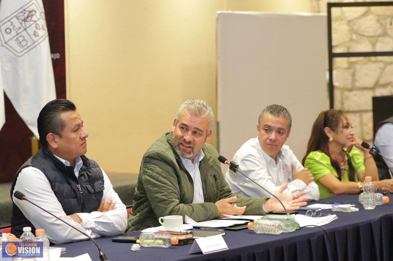 Asignados al 90% de municipios, recursos del Faeispum: Bedolla