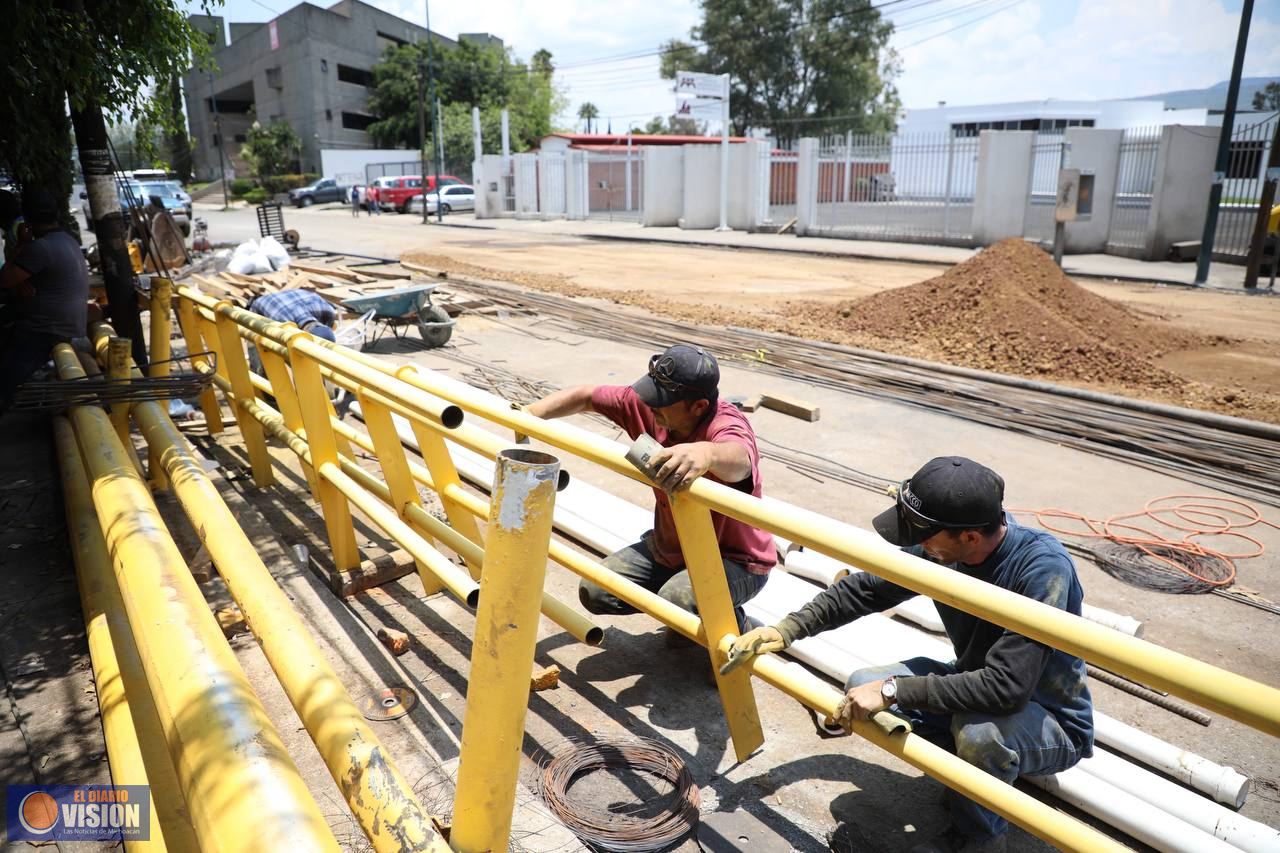 Al 90% obra del puente en Siervo de la Nación