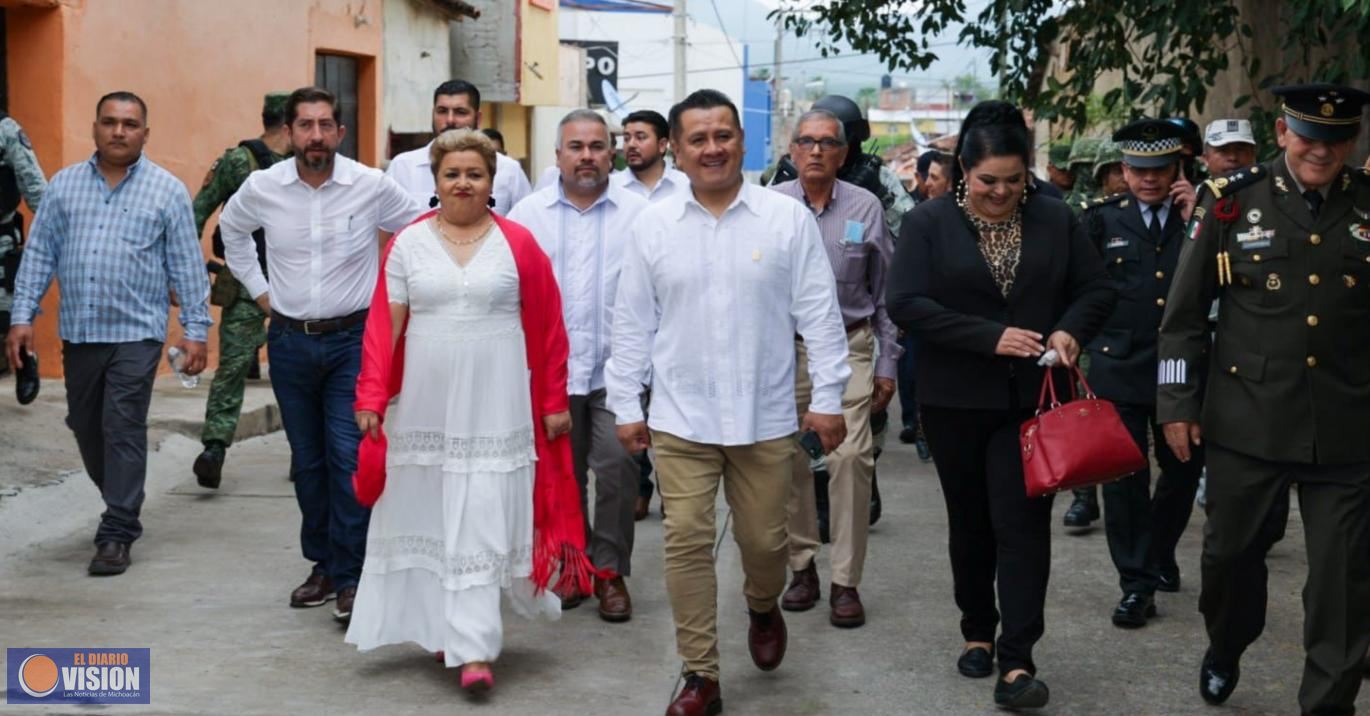 Encabeza Torres Piña festejos del 145 Aniversario de Tepalcatepec