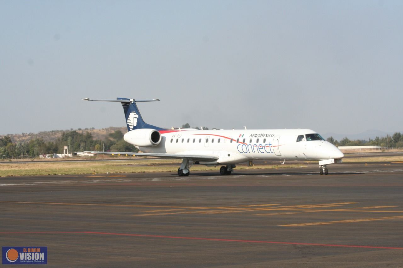 Avanza en Michoacán compromiso de incrementar conectividad aérea