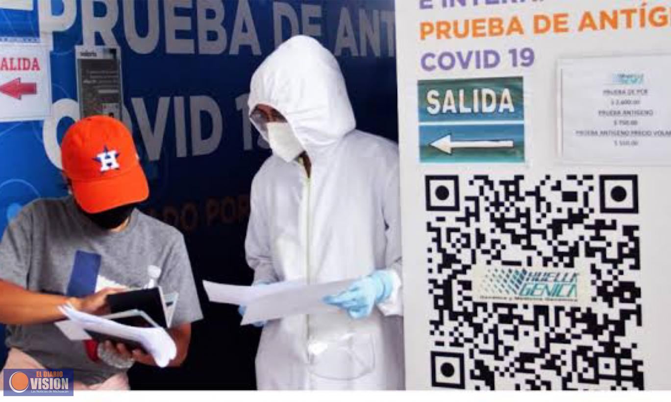Retiran los laboratorios de pruebas COVID-19 en Aeropuertos 