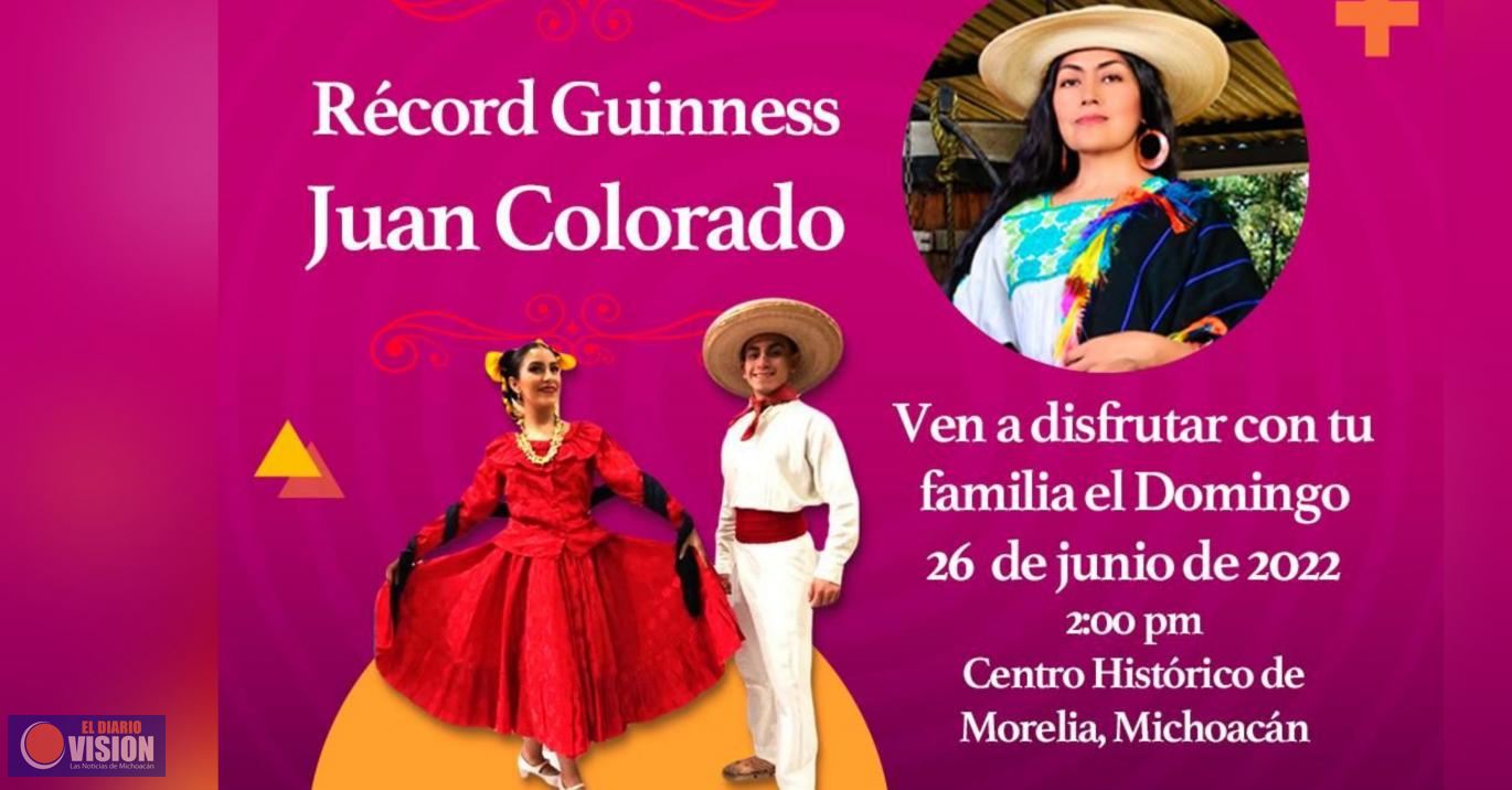 SeCultura de Morelia invita a participar en Récord Guinness “Juan Colorado”
